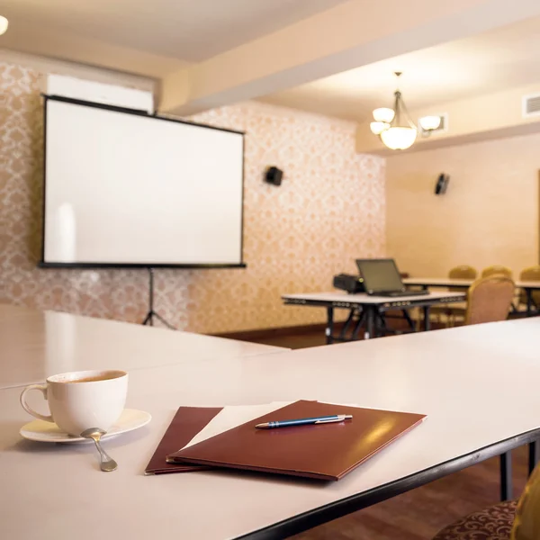 Conferentie kamer interieur — Stockfoto