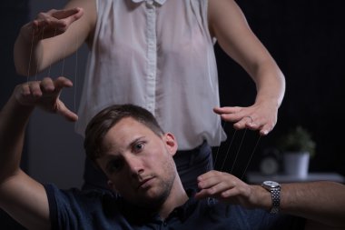 Patronluk kadın ve kocası