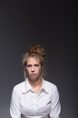 Tükenmişlik genç kadın