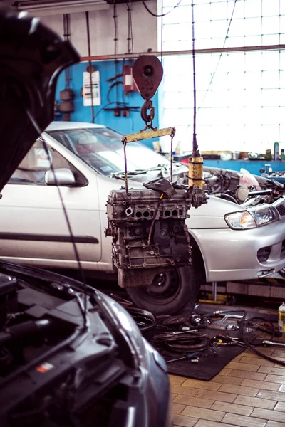 Kfz-Werkstatt — Stockfoto