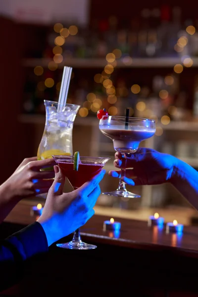 Toast in the club — Stock Photo, Image