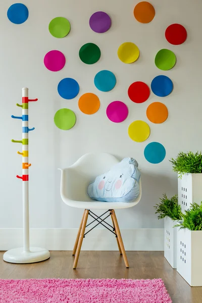 Färgglada rum för ett barn — Stockfoto