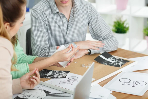 Lavoro di squadra in azienda — Foto Stock