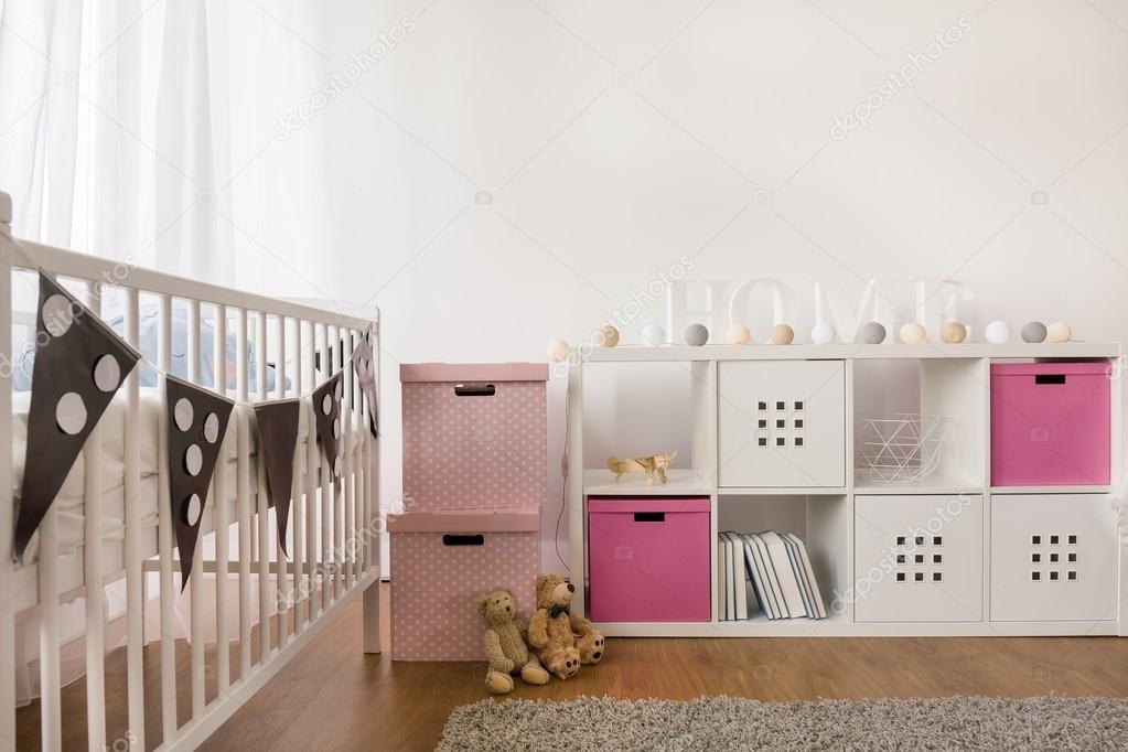 Cozy nursery for little girl