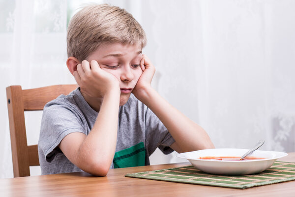 Питание за ужином
