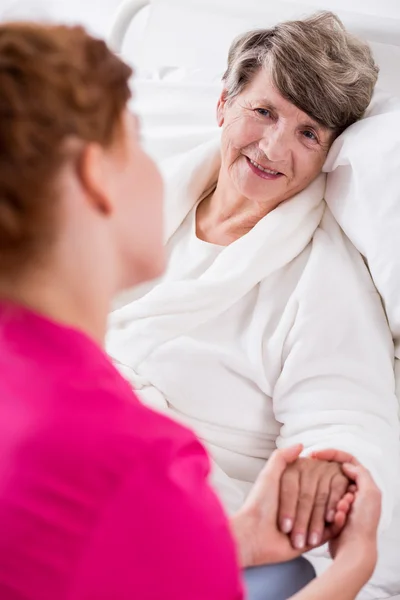 Positive impact on patient — Stock Photo, Image