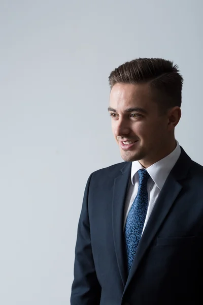 Portrait of handsome businessman — Stock Photo, Image