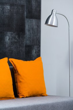 Turuncu yastıklar closeup