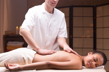 Spa merkezinde relax