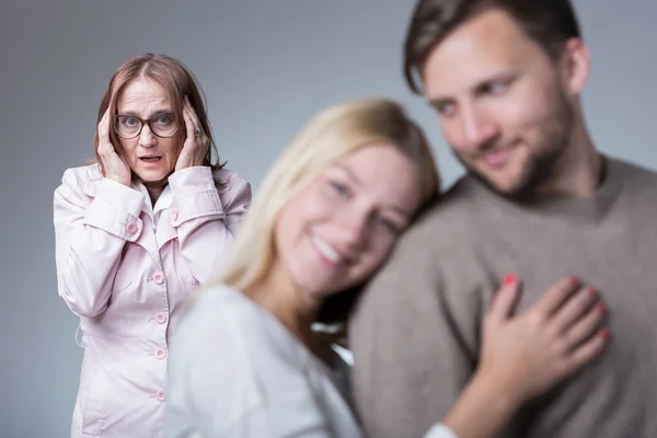 Amor materno tóxico — Foto de Stock