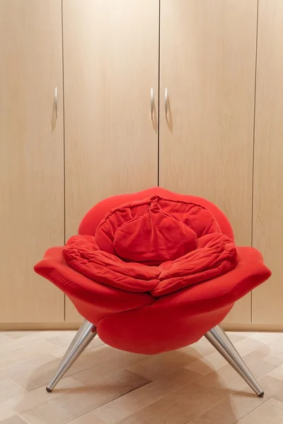 Avant-garde koltukta gül şekli — Stok fotoğraf