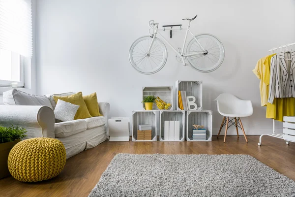 Cette chambre est si confortable et à la mode — Photo