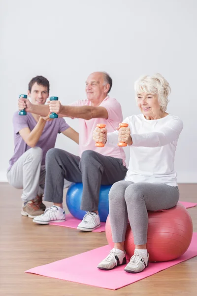 Seniors and active life — Stock Photo, Image