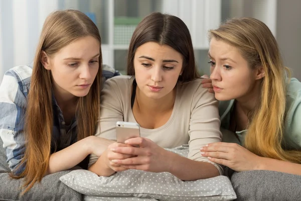 Dålig textmeddelande — Stockfoto