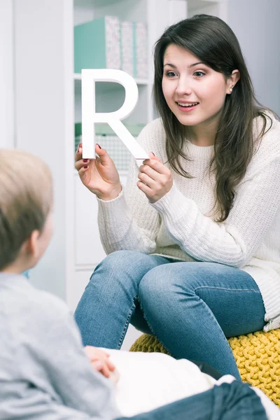 Říkat R jako pokoj — Stock fotografie