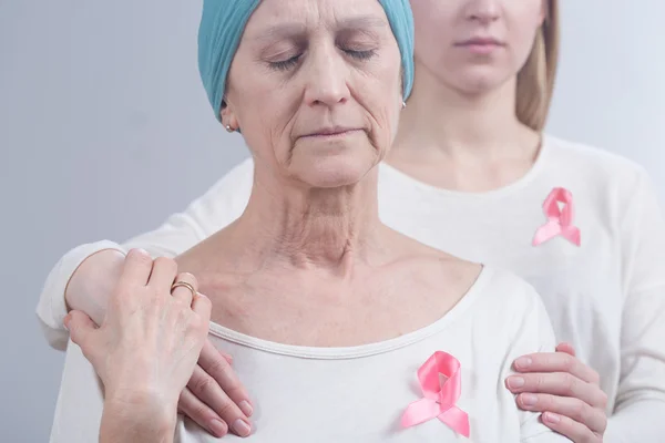 Necesito que luches contra este cáncer. — Foto de Stock