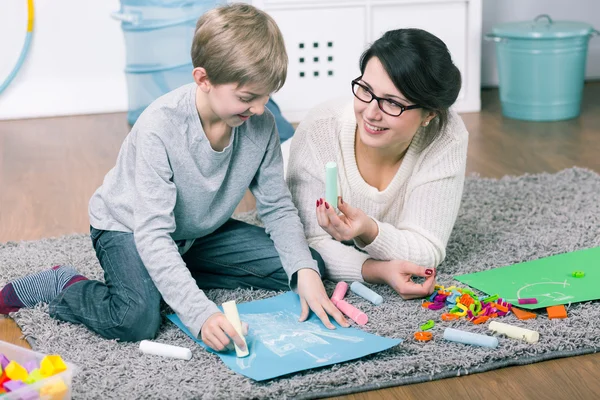 Denna färg kommer att vara bra — Stockfoto