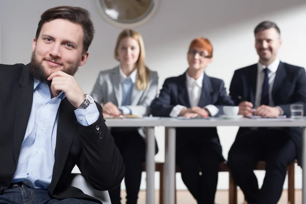 I want to be a part of this firm — Stock Photo, Image