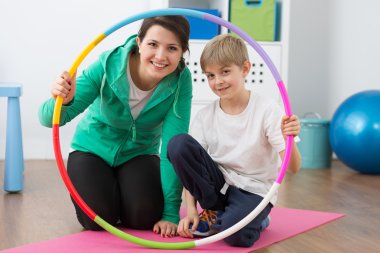 Mutlu takım - ben ve benim egzersiz eğitmen