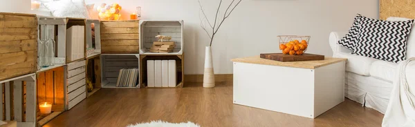 Diy の木製の家具のアイデア — ストック写真