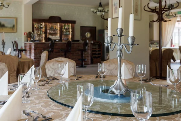 Albergo ristorante interno — Foto Stock