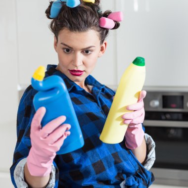 Temizlik için hazırlanıyor