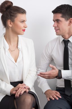 Stajyerler önce patron ile Toplantı