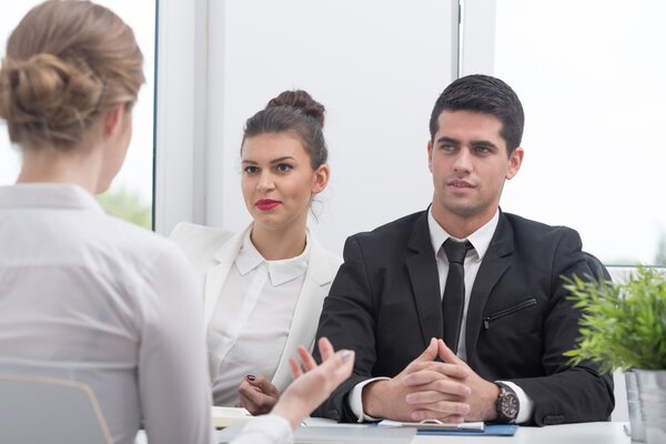 Встреча с деловым партнером
