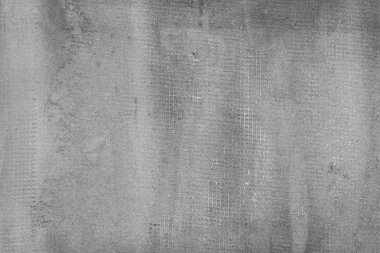 Cracked dark grey cement wall, textured concrete background