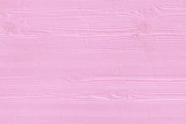 Planches roses en bois naturel, mur ou clôture avec nœuds. Résumé texturé fond rosé, gabarit vide — Photo