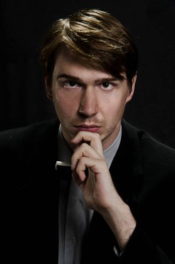 erkek işi Stüdyo portresi