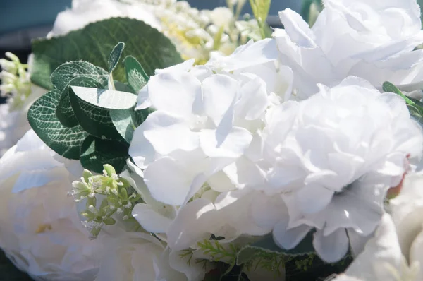 Hermosas Decoraciones Flores Decorativas — Foto de Stock