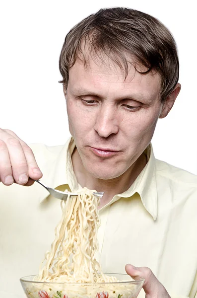 Spaghetti är snabb — Stockfoto