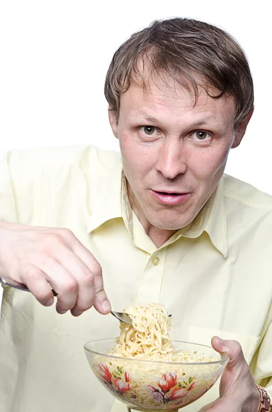 Spaghetti is fast — Stock Photo, Image