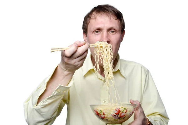 Spaghetti är snabb — Stockfoto