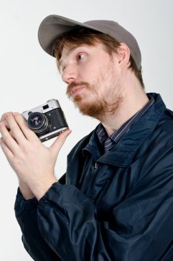 Bir adamın portresi.