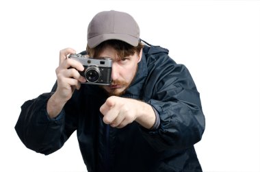 Bir adamın portresi.