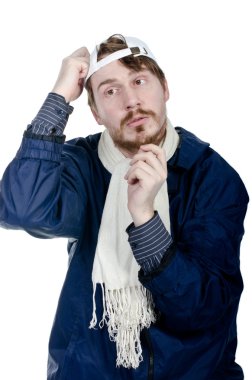 Bir adamın portresi.