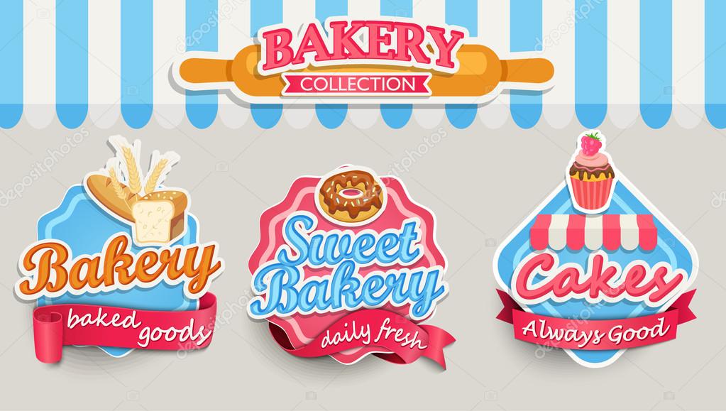 Bakery design templates.