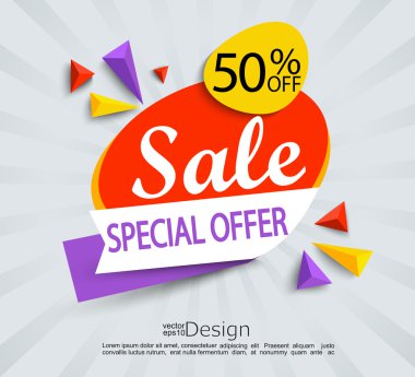 Satılık - özel fırsat afiş.