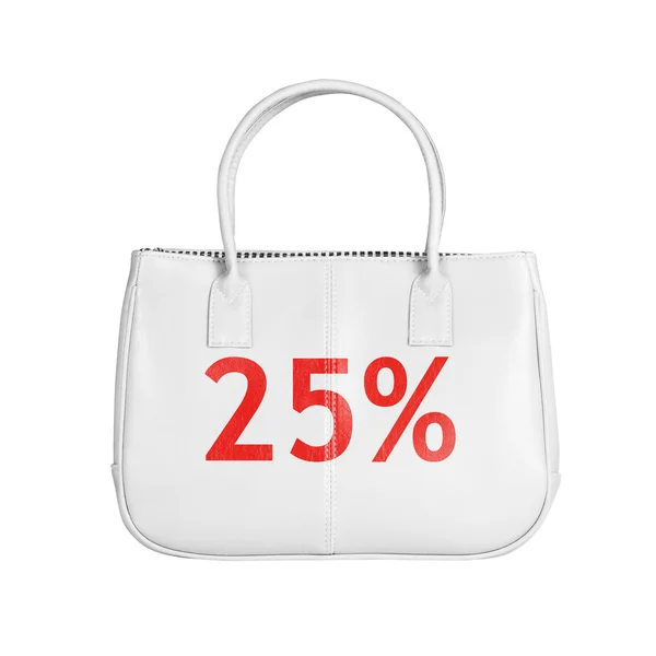 Elemento de diseño de bolsa de venta aislado en blanco — Foto de Stock