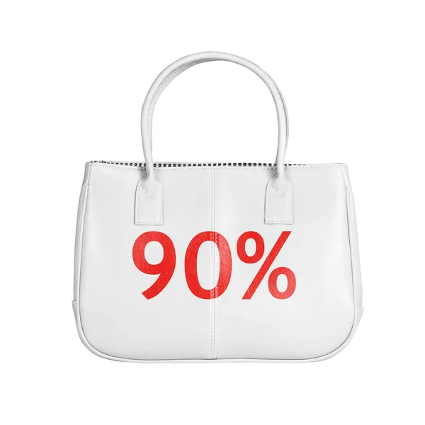 Verkauf Tasche Design-Element isoliert auf weiß — Stockfoto