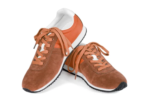 Běžecké boty izolované na bílém — Stock fotografie