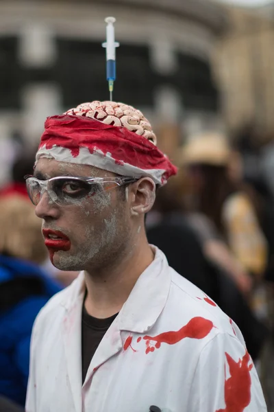 Yürüyen ölüler zombie günü — Stok fotoğraf