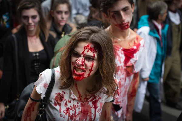 Zombie Día de muertos vivientes — Foto de Stock