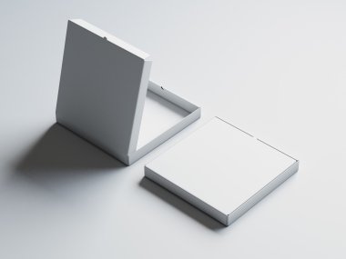 Açık pizza kağıt kutuları