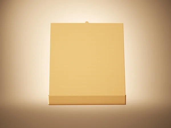 Caixa de pizza de papel — Fotografia de Stock
