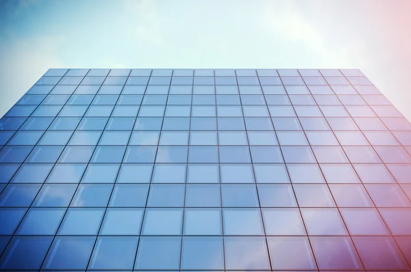 Angle view of modern skyscraper — Stock Photo, Image