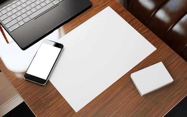 Modern akıllı telefon ekranı — Stok fotoğraf