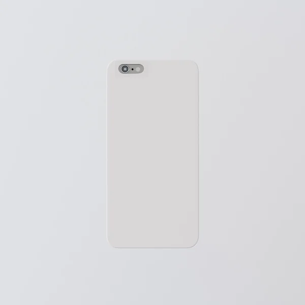 Witte telefoonhoes — Stockfoto